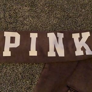 Pink sweatshirt w/hoodie